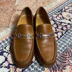 Bruno Magli Brown Loafers - Slip On Dress Shoes